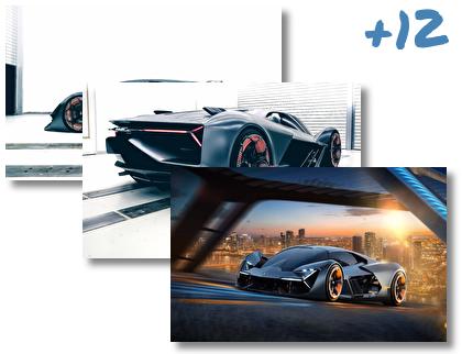 Lamborghini Terzo Modello theme pack