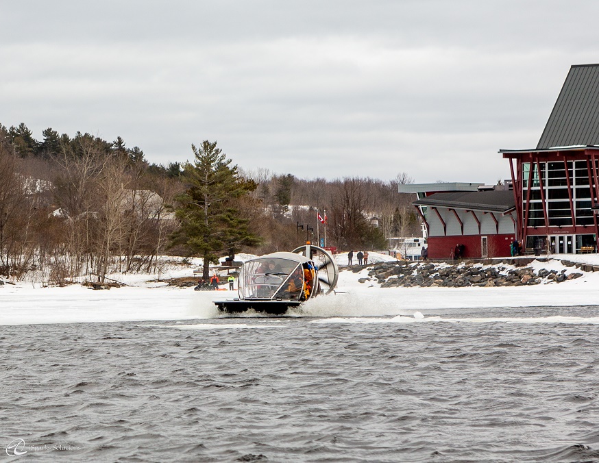 ATASD hovercraft airboat at Joint Rescue Training