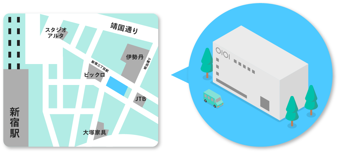 ショップ地図