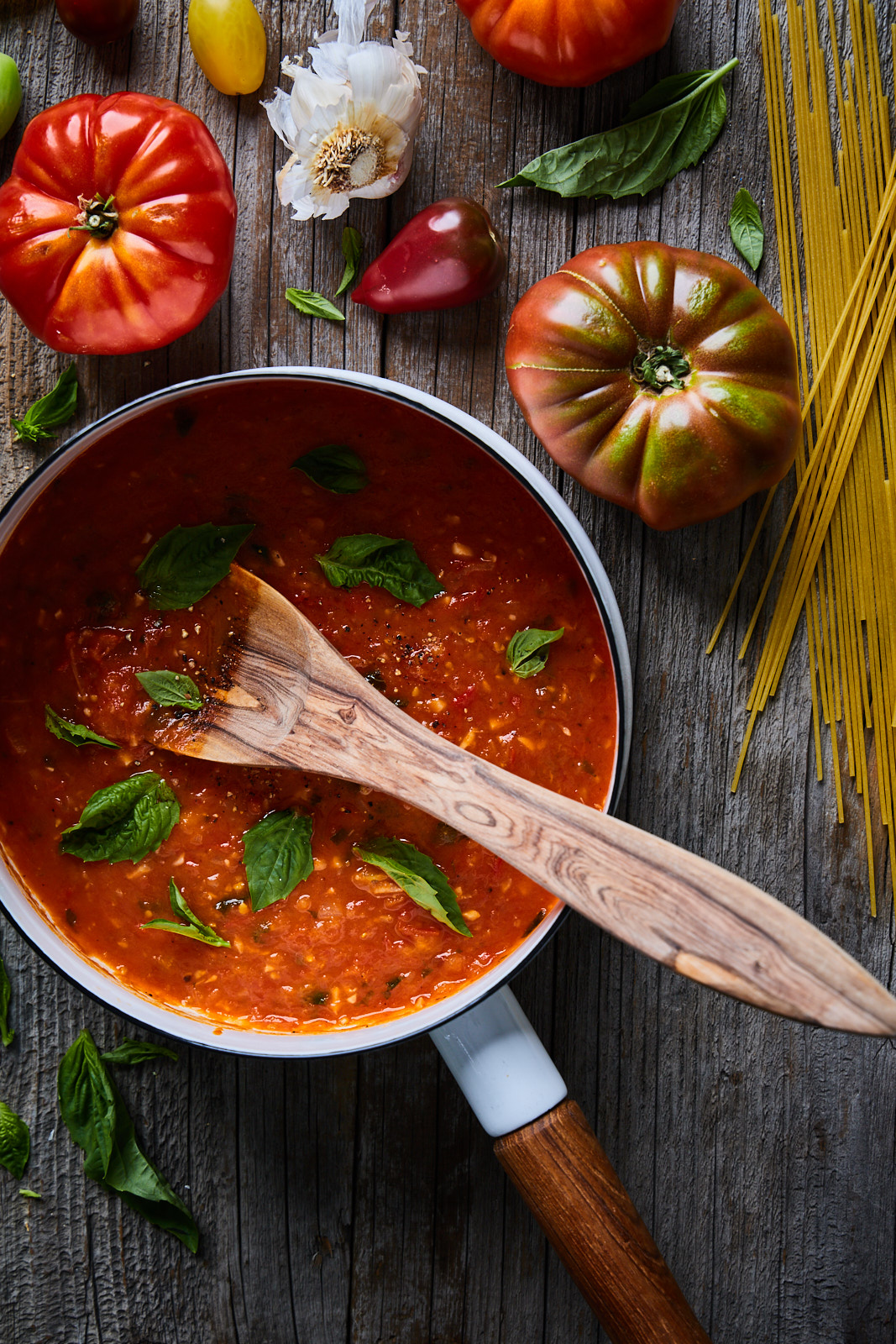 Easy Fresh Tomato Marinara | Olive & Mango