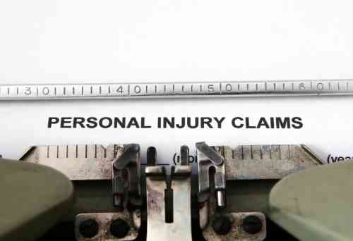 Evidence log Personal injury