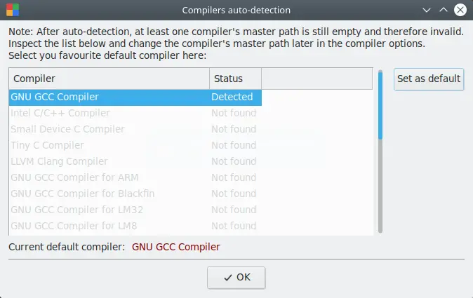 Compiler Codeblocks