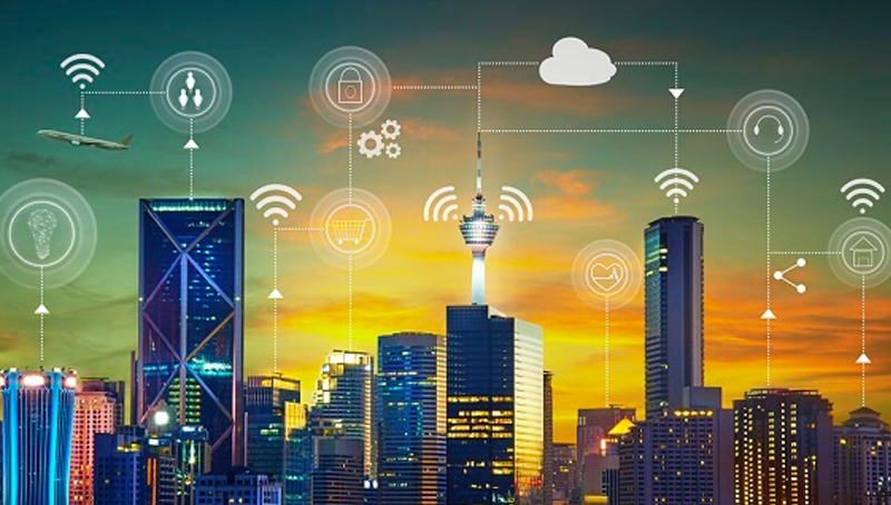 Imagem em destaque para o artigo: Smart City: você sabe o que é uma cidade inteligente?