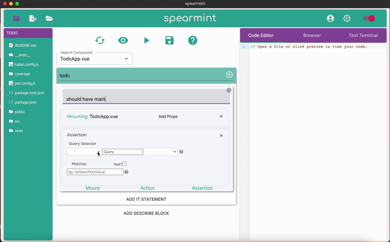 Spearmint App Demo