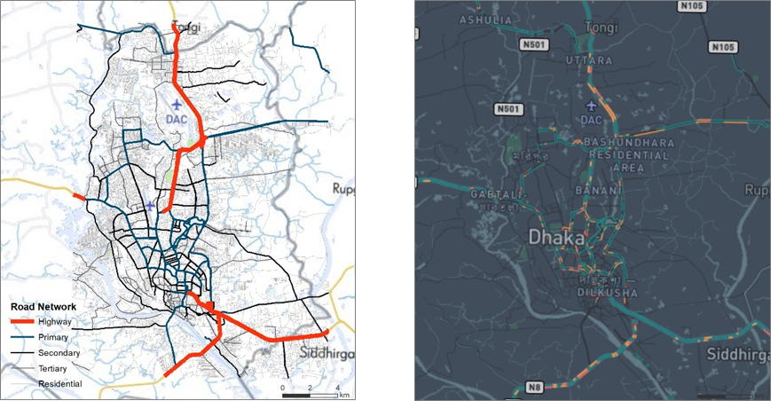 Mapbox Dhaka analysis