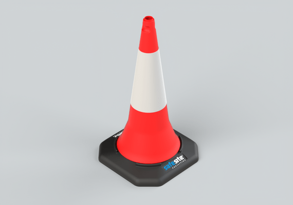 2 Piece Self-Weighted Traffic Cones