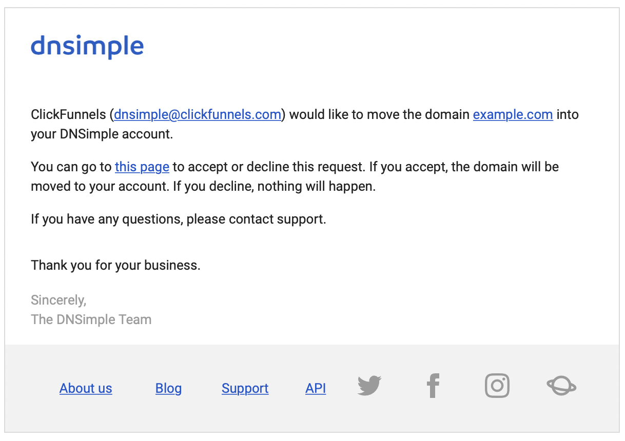 DNSimple And ClickFunnels - DNSimple Help