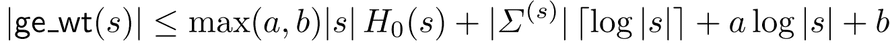 ge_wt bound