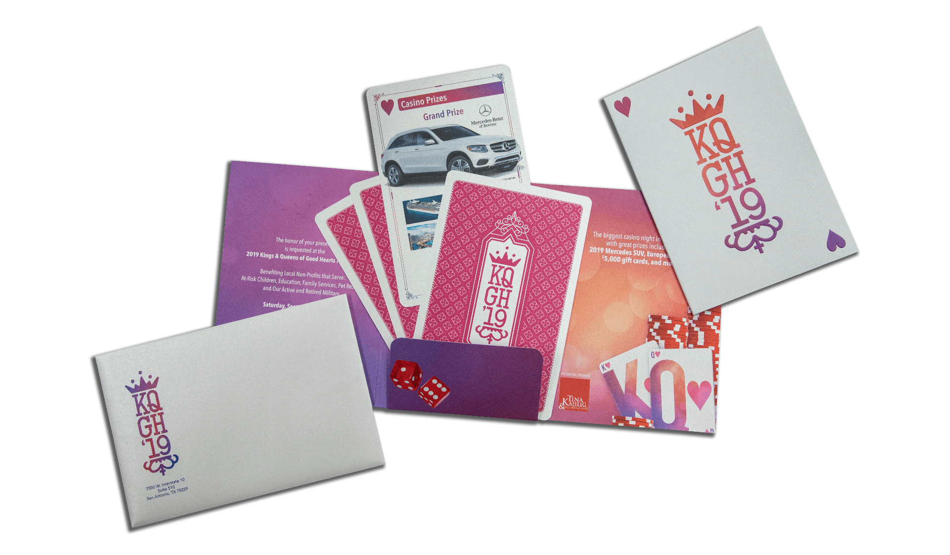 Kings and Queens Gala Invitation