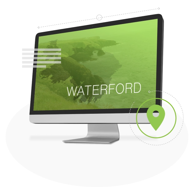 Waterford Computer Green Screen