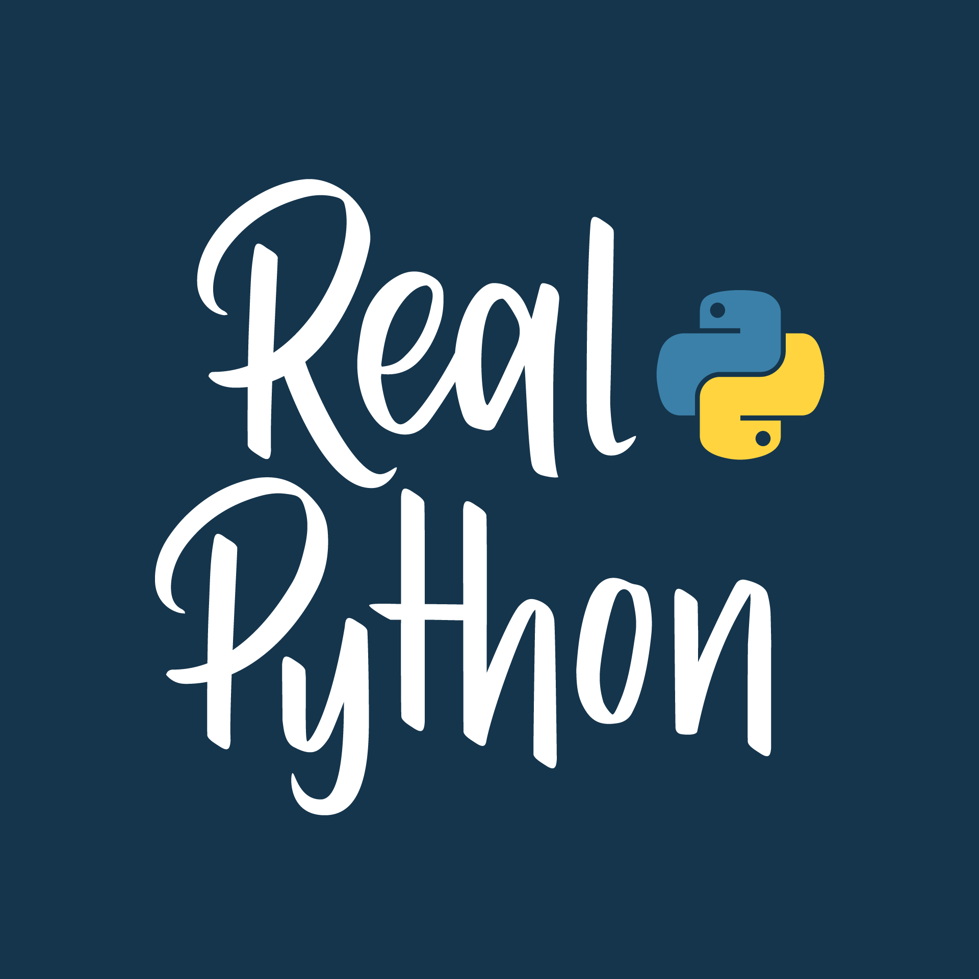 The Real Python Podcast logo