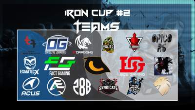 IRON Siege Cup#2 Die Paarungen