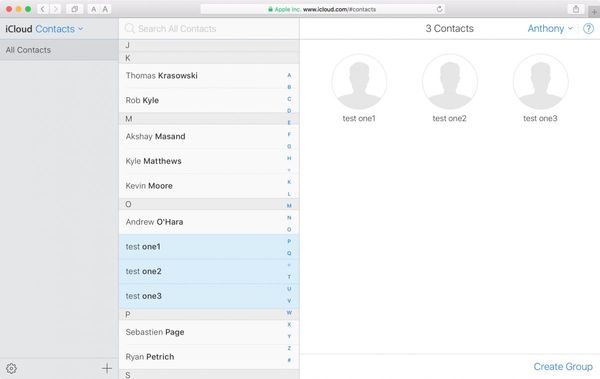 How to save All My Iphone Contacts into iCloud? - Covve