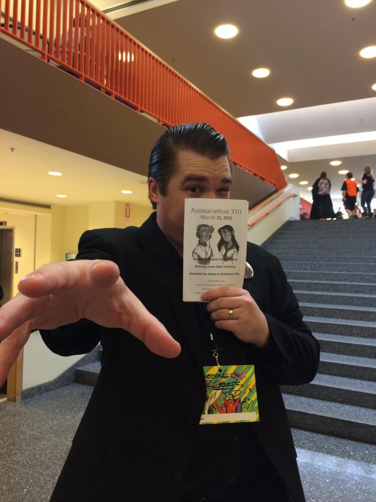 Dirk Manning at Animarathon XIII.