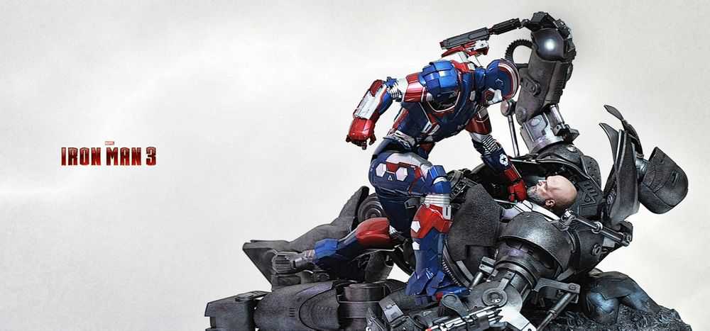 Hot Toys Iron Man 3 Iron Patriot