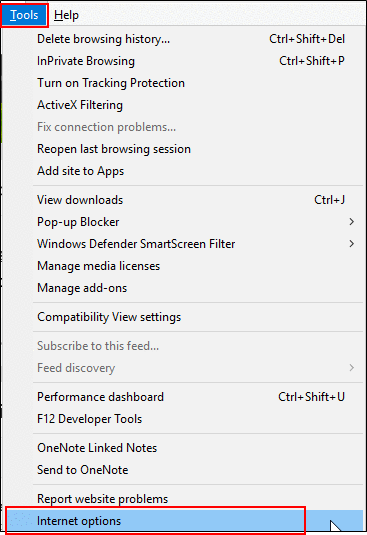 Troubleshooting Problems In Internet Explorer