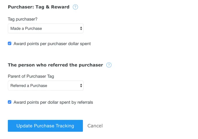Shopify Settings Page