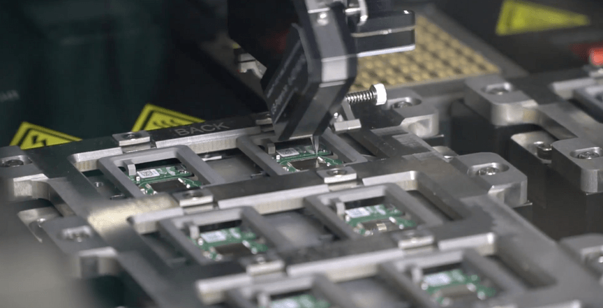 Assembly on Ouster’s microelectronics line at Benchmark Thailand