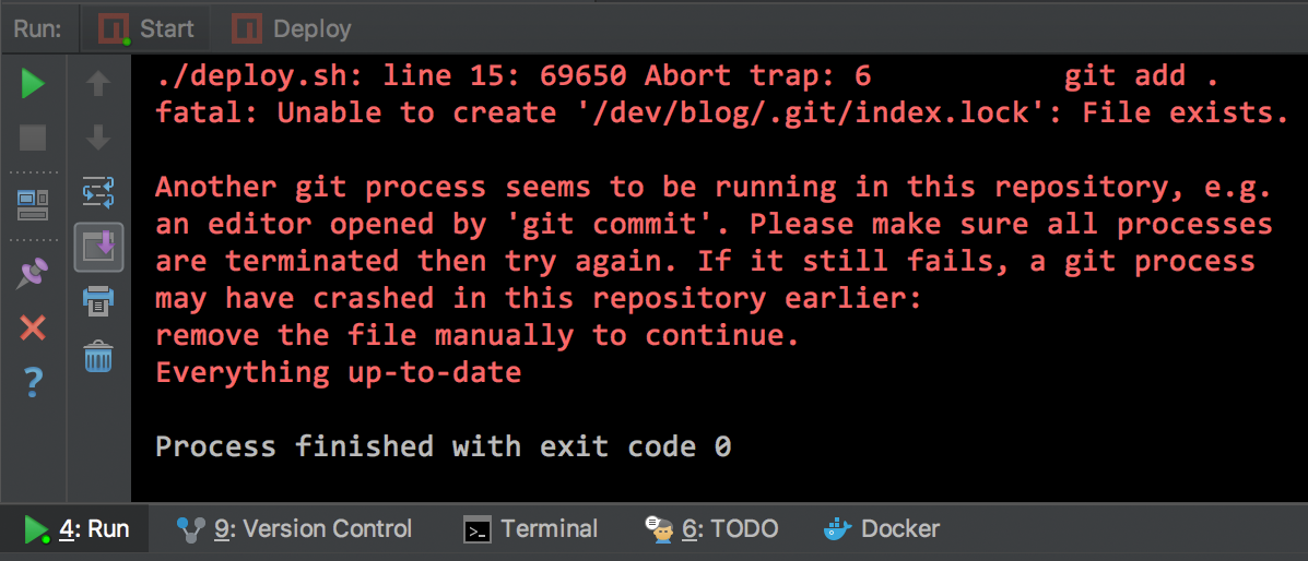 Git - How To Solve `'Git/Index.Lock': File Exists` Error In Submodules