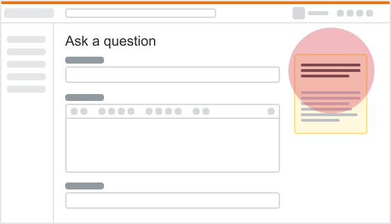 Custom text when asking a question.