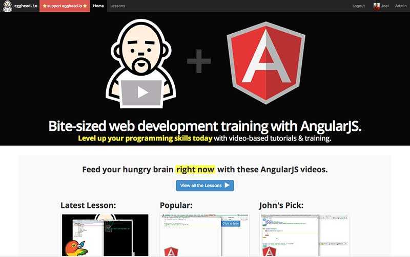 egghead.io gets a facelift