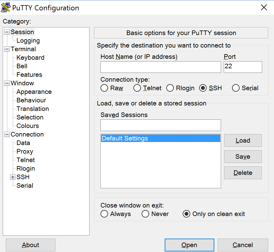 PuTTY window closes after a few minutes Fixed
