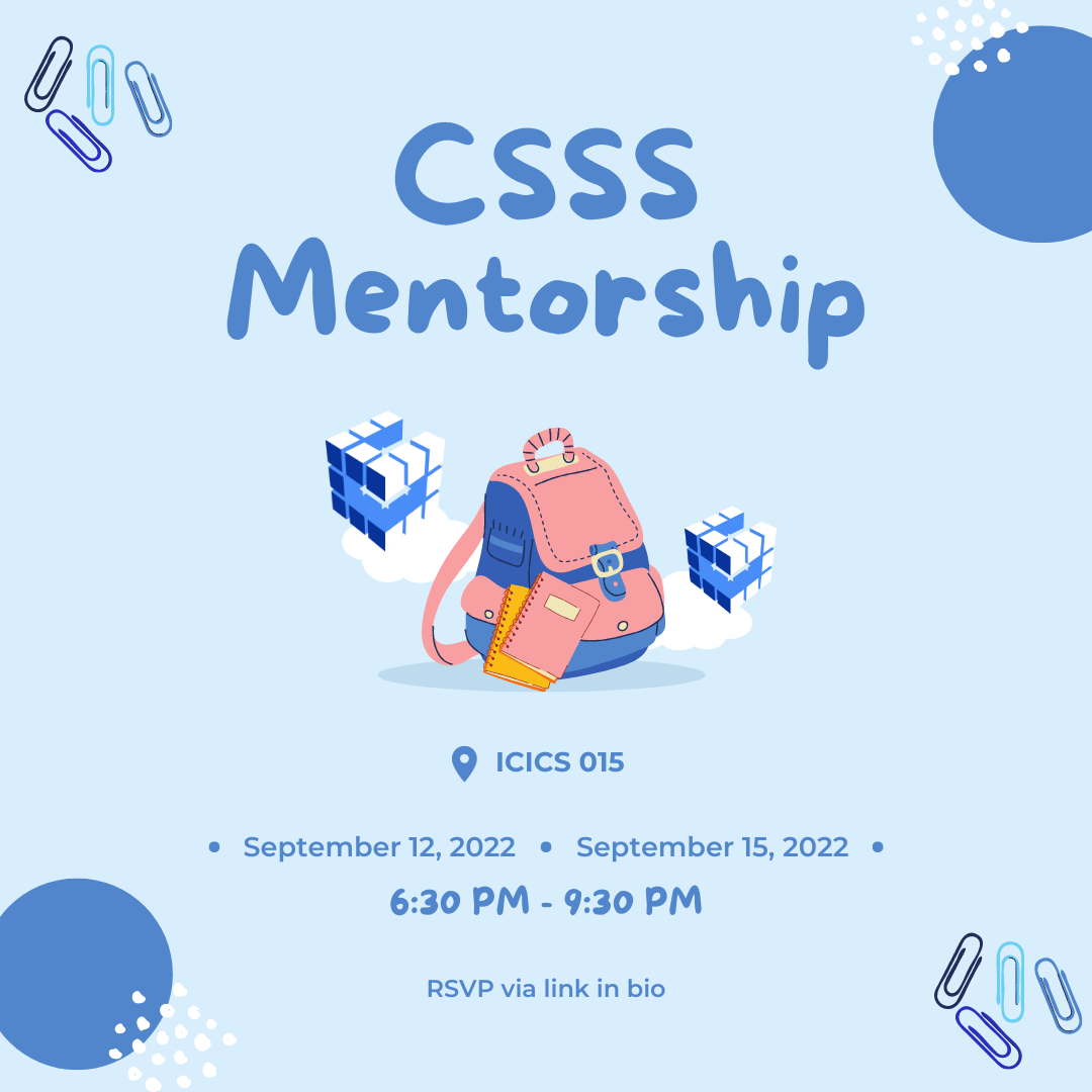 UBC CSSS Mentorship Poster