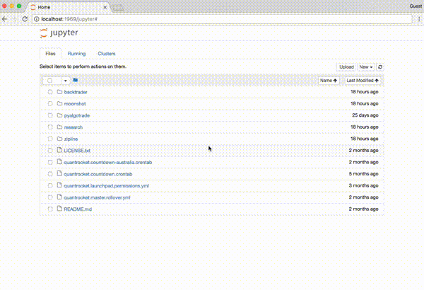 create crontab