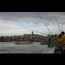 Turkey Bosphorus Fishermen