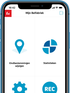 Inloggen met dezelfde inloggegevens die u gebruikt voor Mijn Belfabriek. U kunt direct aan de slag.