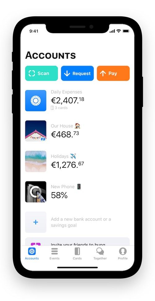 bunq Girokonto App
