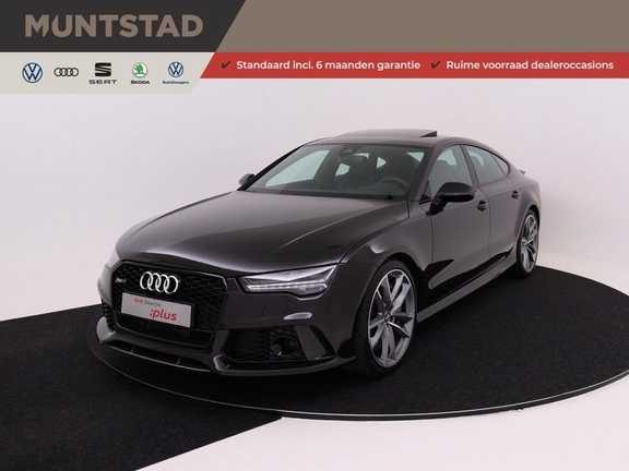 Audi A7 Sportback 4.0 TFSI RS7 605 pk quattro performance | Pano-dak | RS dynamic plus pakket | B&O Advanced sound system | Carbon optiekpakket | 360 camera | Adapt. cruise | Sportdifferentieel |
