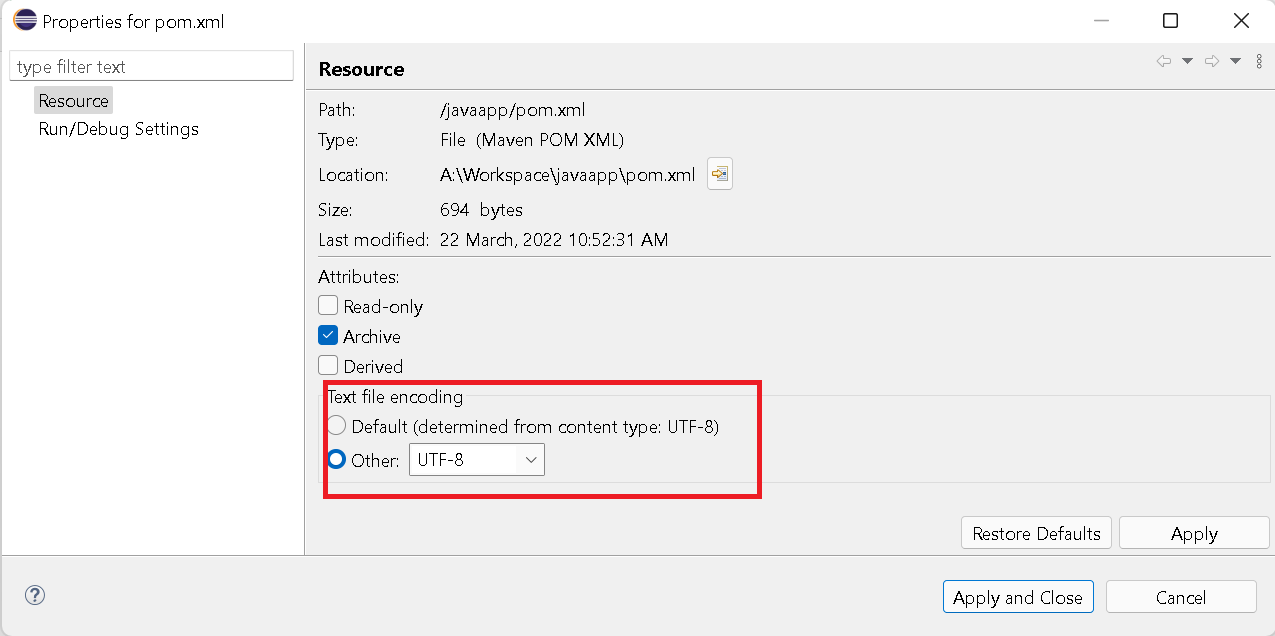 how-to-view-and-change-project-and-file-extension-encoding-in-eclipse