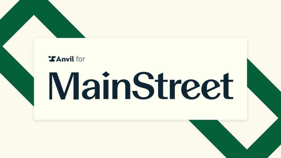 Case Study: Anvil automated - Mainstreet - Logo