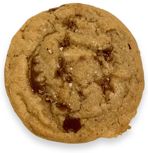 A Chocolate Chip Nutella cookie