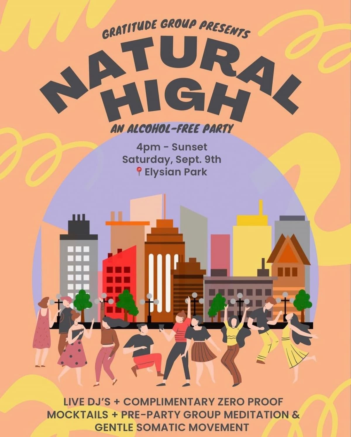 Natural High - An Alcohol Free Dance Party