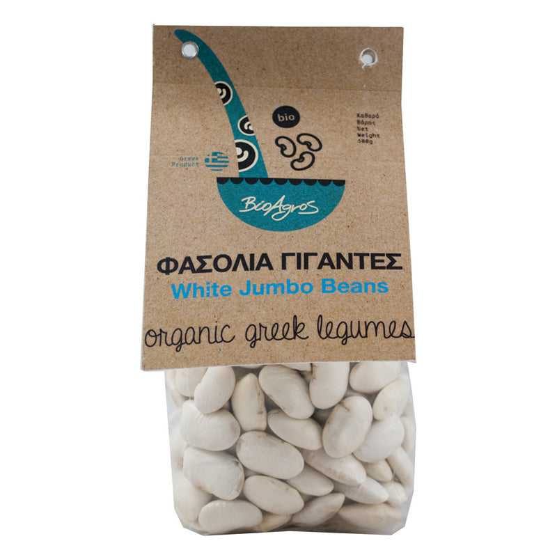 Griechisch-Lebensmittel-Griechische-Produkte-Bio-Gigantes-Bohnen-500g