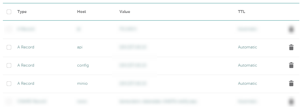 DNS Settings