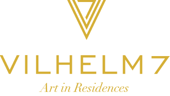Vilhelm7 Art in Residences Logo Gold