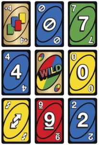 50th Anniversary Uno Different Types of Uno Cards