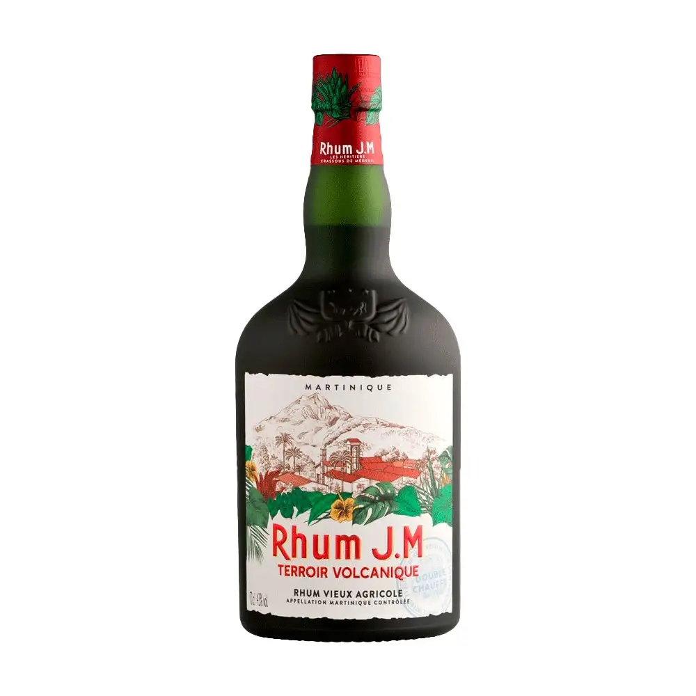 Image of the front of the bottle of the rum Terroir Volcanique