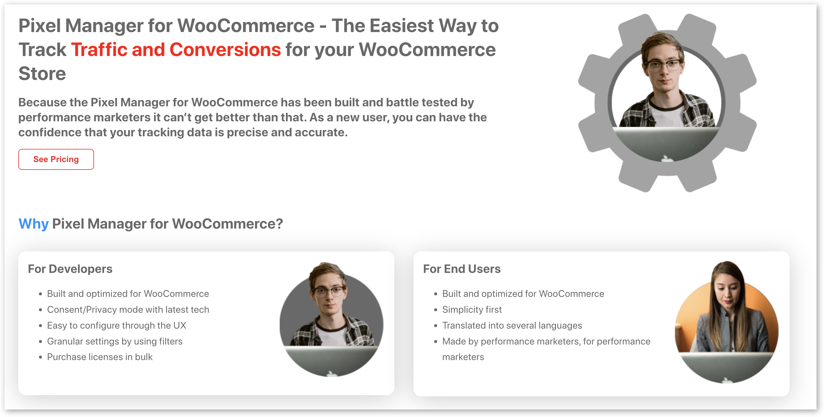 Pixel Manager for WooCommerce as featured on the SweetCode homepage
