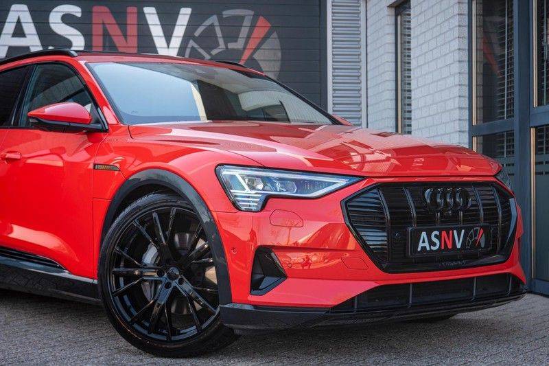 Audi e-tron 55 Quattro Advanced Exterieur, 408 PK, 4% bijtelling, Head/Up display, Pano/Dak, Night/Vision, S-line interieur, 15DKM afbeelding 21