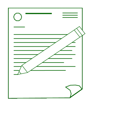 icon of writing on paper