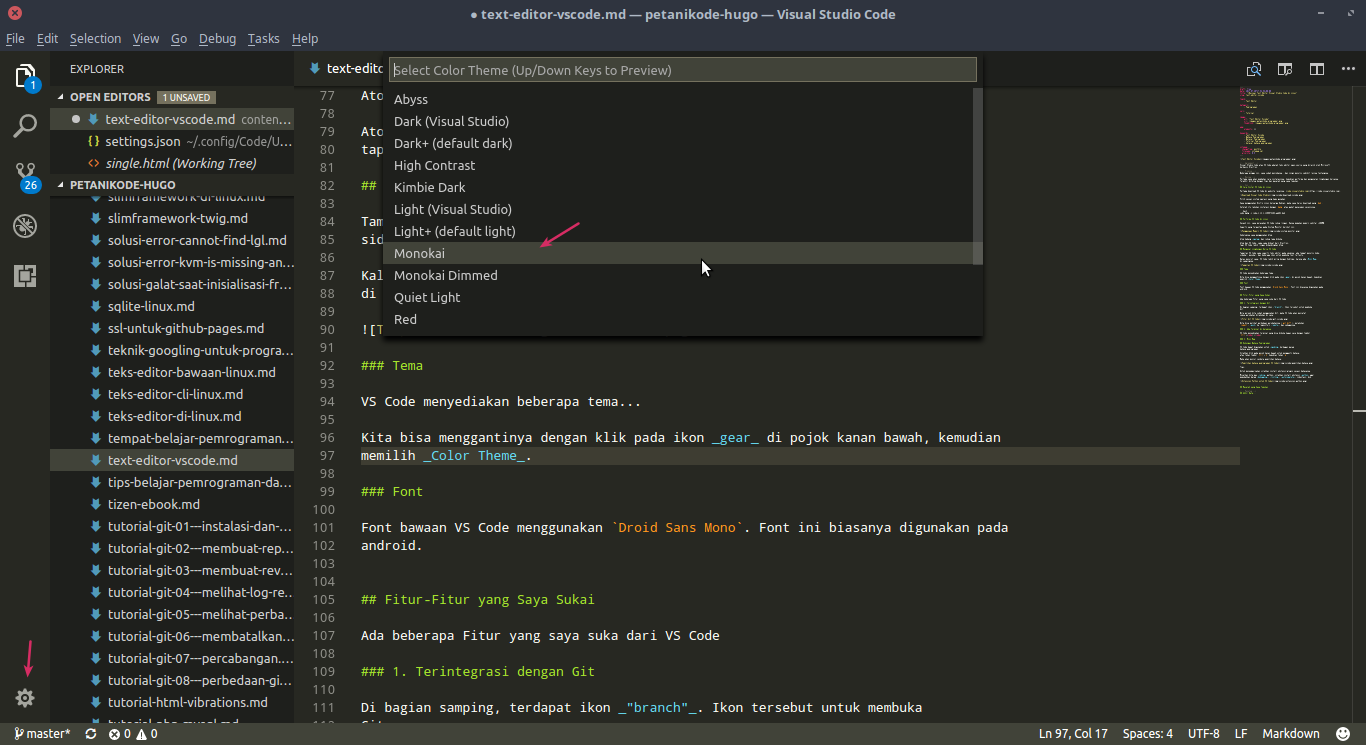 visual studio code vs atom vs sublime