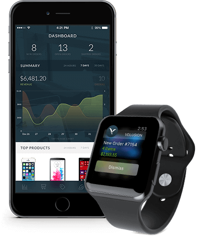 Volusion Apple Watch App