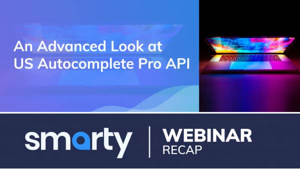 US Autocomplete Pro API Webinar Recap Graphic