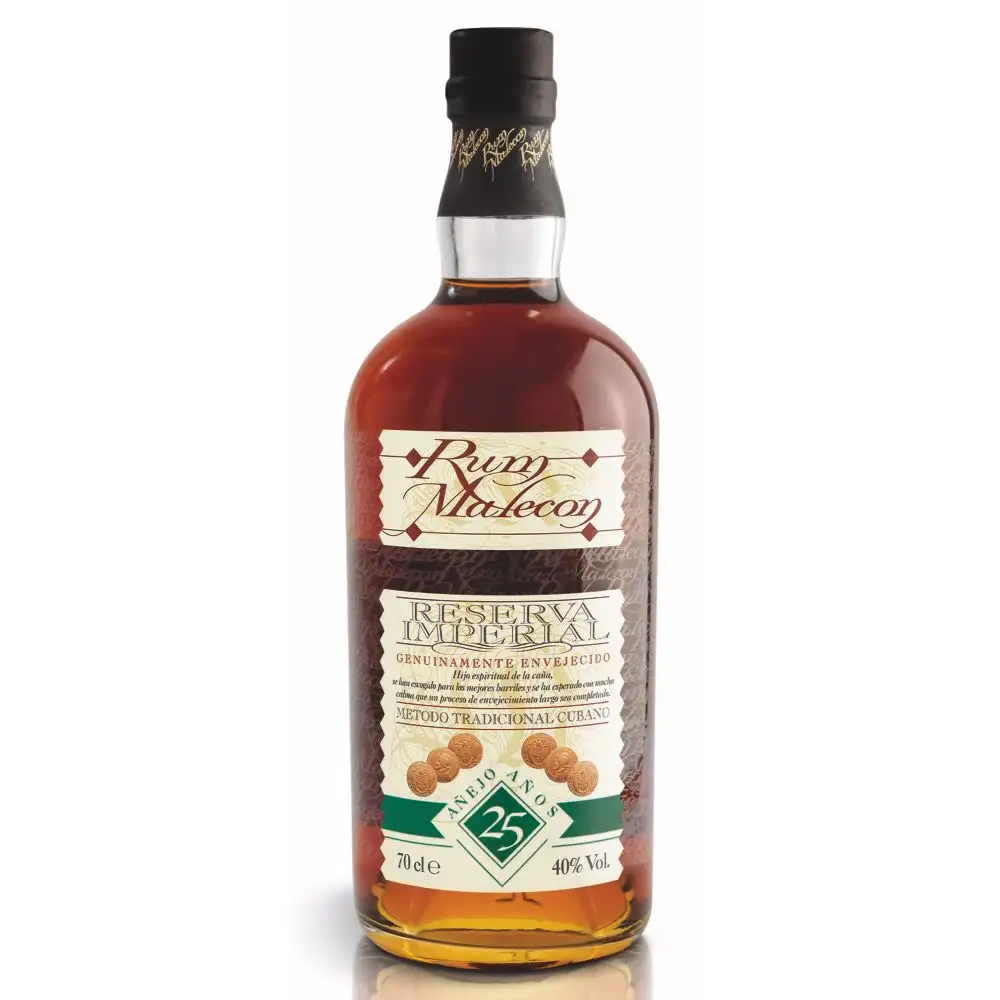 Image of the front of the bottle of the rum 25 Years - Reserva Imperial
