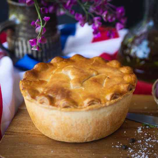 Hearty Beef and Potato Pie