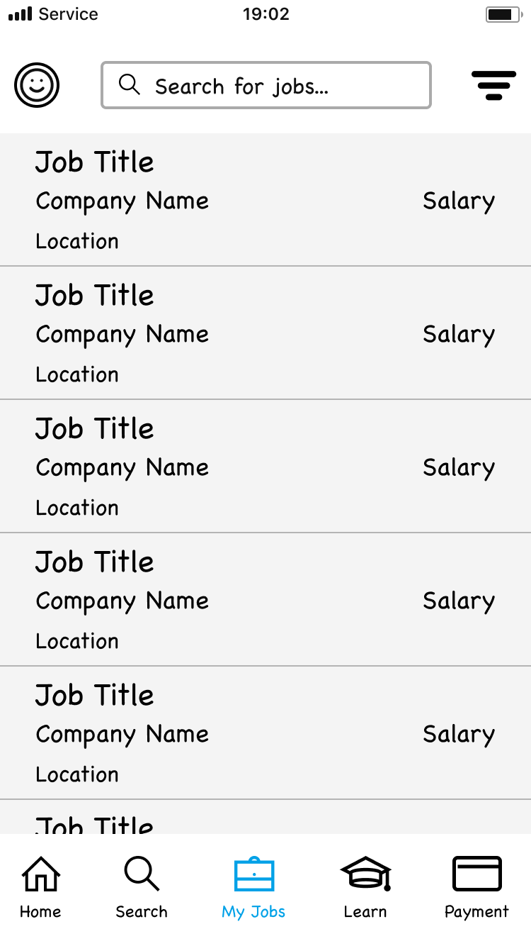 SPOT App Job Search Wire Draft